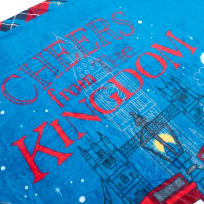 Mickey and Minnie London City Throw