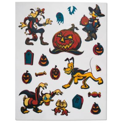 Mickey and Friends Halloween Window Clings