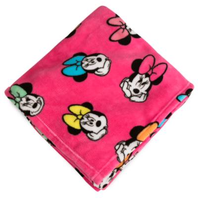 Disney Store Minnie Mouse Fleece Throw