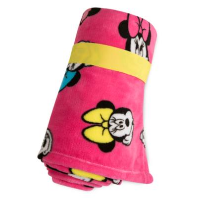 Disney Store Minnie Mouse Fleece Throw