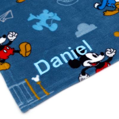 Disney Store Mickey Mouse Fleece Throw