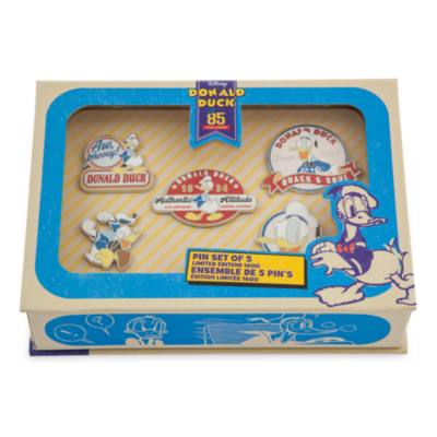 Donald Duck - Anstecknadel-Set in limitierter Edition