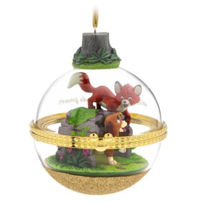 Ornament a sospensione Dynamic Duos Red e Toby - Nemiciamici Disney Store, 7 di 12