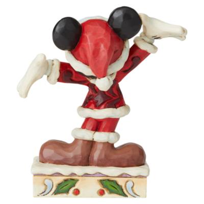 Enesco Mickey Mouse Tis a Splendid Season Disney Traditions Figurine