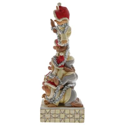 Enesco Seven Dwarfs Precarious Pyramid Disney Traditions Figurine