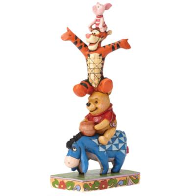 Enesco Winnie the Pooh Built by Friendship Disney Traditions Figurine