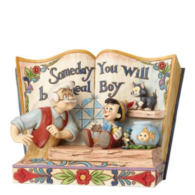 Enesco Pinocchio Storybook Disney Traditions Figurine