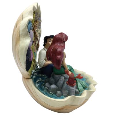 Enesco The Little Mermaid Seashell Scenario Disney Traditions Figurine