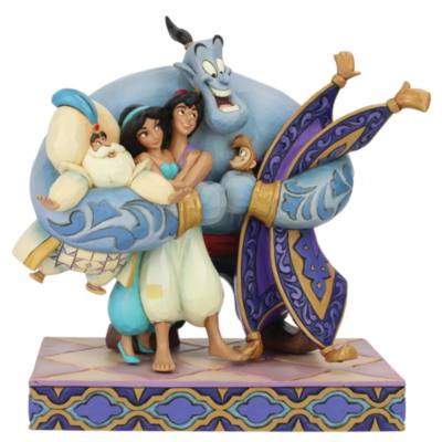 Enesco Aladdin Group Hug Disney Traditions Figurine