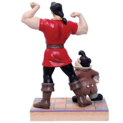 Enesco Gaston and LeFou Muscle-Bound Menace Disney Traditions Figurine