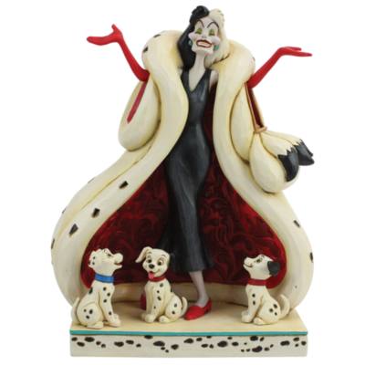 Enesco 101 Dalmatians The Cute and the Cruel Disney Traditions Figurine