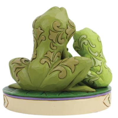 Enesco Tiana and Naveen Amorous Amphibians Disney Traditions Figurine