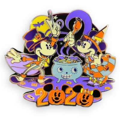 Mickey and Minnie Halloween 2020 Pin