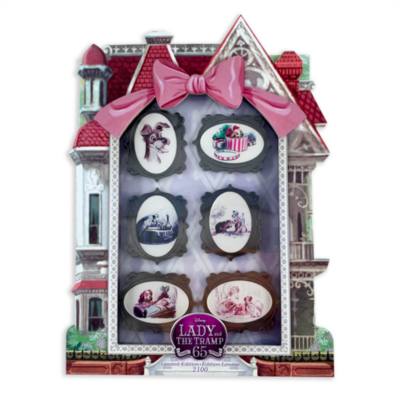 Disney Store Lady and the Tramp Limited Edition Pin Set