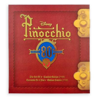 Disney Store - Pinocchio - Anstecknadelset in limitierter Edition