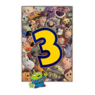 Disney Store Toy Story 25th Anniversary Limited Edition Pin Set
