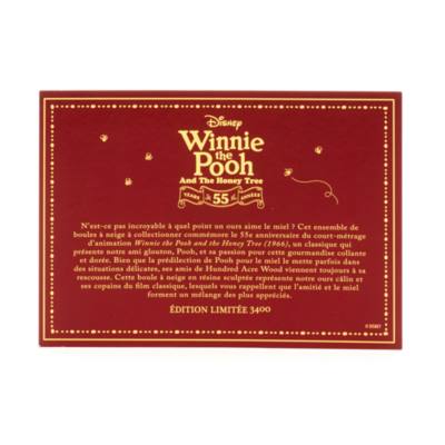 Disney Store Winnie the Pooh Limited Edition Snow Globe