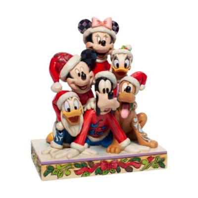 Enesco Mickey and Friends Festive Disney Traditions Figurine