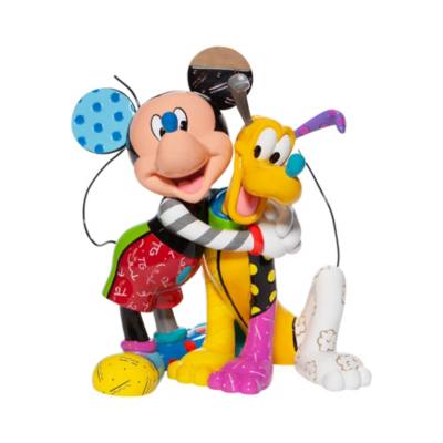 Enesco Mickey and Pluto Britto Figurine