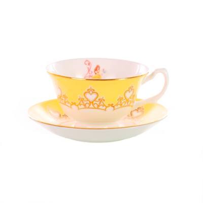 English Ladies Co. Disney Princess Fine Bone China Teacup and Saucer Set
