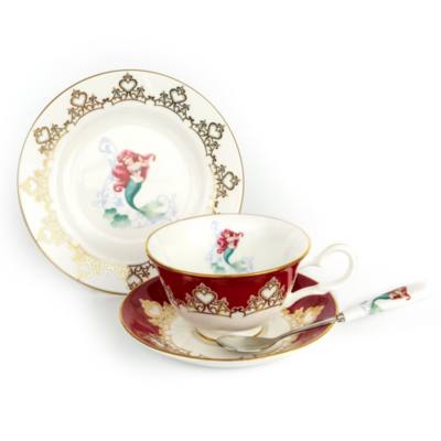 English Ladies Co. Ariel Fine Bone China Tea Set, The Little Mermaid
