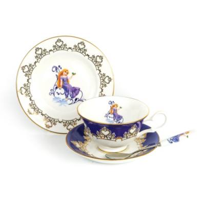 English Ladies Co. Rapunzel Fine Bone China Tea Set, Tangled