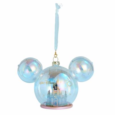 Walt Disney World Decoration A Suspendre Mickey Chateau De Fantasyland 50e Anniversaire Shopdisney