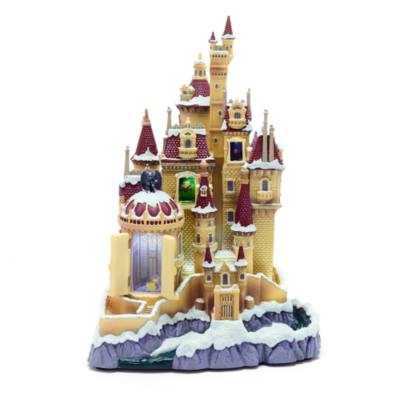 Disney - 美女と野獣　オーナメント 城 Disney Castle Collection Disney Castle Collection Beauty & The Beast Light-Up Figure