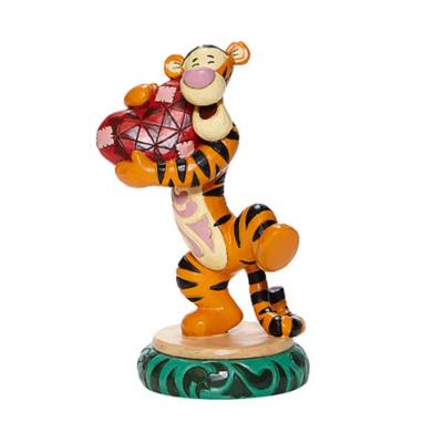 Enesco Tigger Holding Heart Disney Traditions Figurine