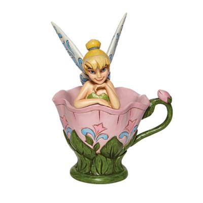 Enesco Tinker Bell Sitting in a Flower Disney Traditions Figurine