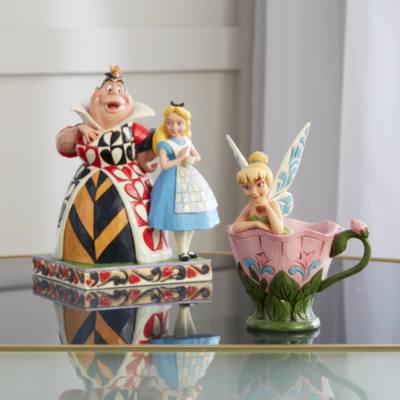 Enesco Tinker Bell Sitting in a Flower Disney Traditions Figurine