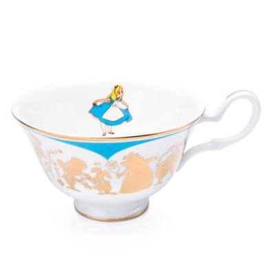 English Ladies Co. Alice in Wonderland Fine Bone China Teacup and Saucer