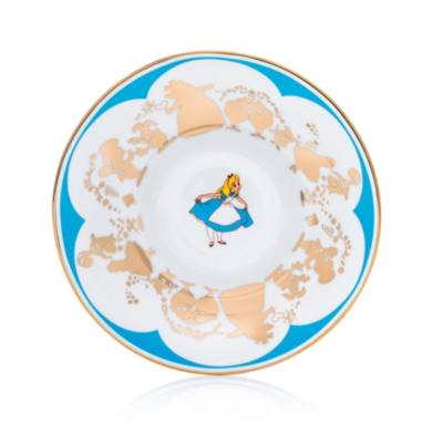 English Ladies Co. Alice in Wonderland Fine Bone China Teacup and Saucer