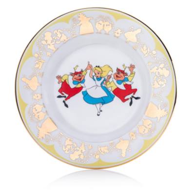 English Ladies Co. Alice, Tweedledee and Tweedledum Fine Bone China Collector Plate