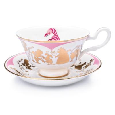 English Ladies Co. Cheshire Cat Fine Bone China Teacup and Saucer