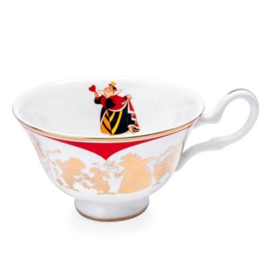 English Ladies Co. Queen of Hearts Fine Bone China Teacup and Saucer