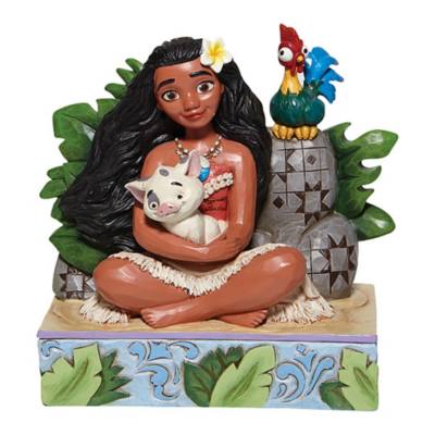 Enesco Moana, Pua and Hei Hei (Welcome to Motunui) Disney Traditions Figurine