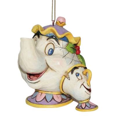 Enesco Mrs. Potts and Chip Disney Traditions Hanging Ornament