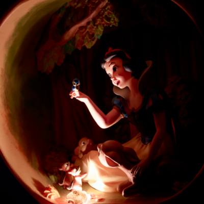 Disney Store Snow White and the Seven Dwarfs 85th Anniversary Diorama