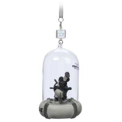 Steamboat Willie Light-Up and Sound Living Magic Disney100 Eras Sketchbook Hanging Ornament
