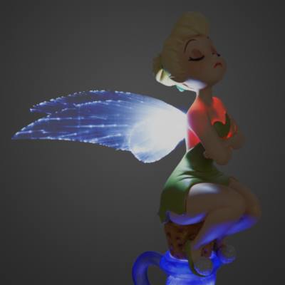 Disney Store Tinker Bell Light-Up Figurine, Peter Pan