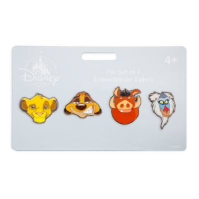 Disney Store The Lion King Pin Set