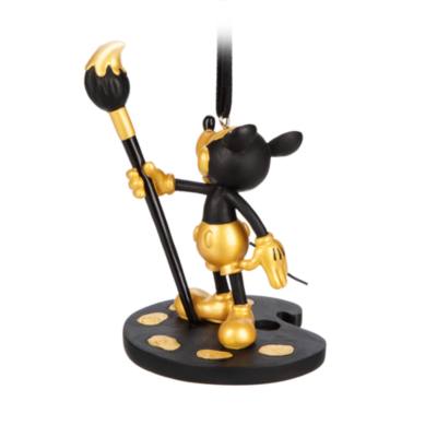 Disney Store Mickey Mouse Gold Collection Hanging Ornament