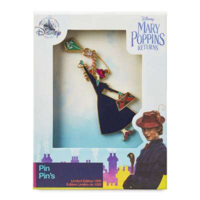 Pin edici&oacute;n limitada El regreso de Mary Poppins, Disney Store