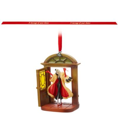 Disney Store Cruella de Vil Hanging Ornament