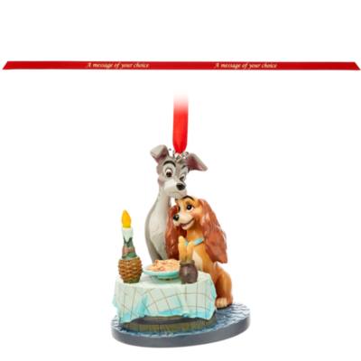 Disney Store - Susi und Strolch - Dekorationsst&uuml;ck zum Aufh&auml;ngen