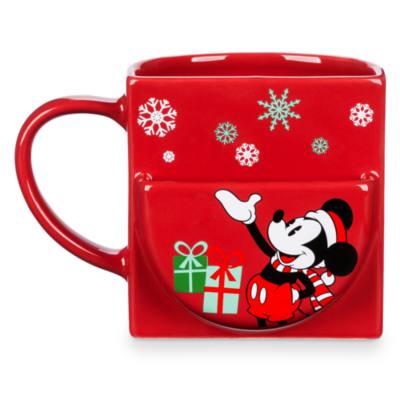 Taza con soporte para galletas Mickey Mouse, Disney Store