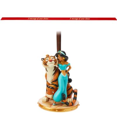 Disney Store - Prinzessin Jasmin und Radscha - Dekorationsst&uuml;ck zum Aufh&auml;ngen