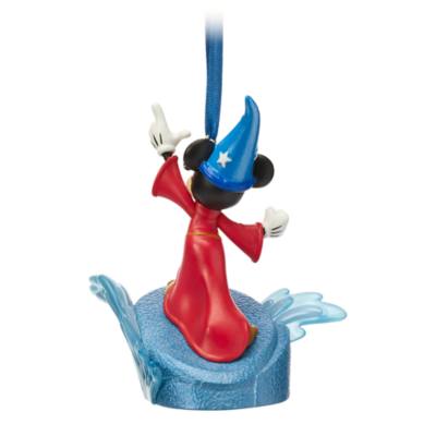 Disney Store Mickey Mouse Sorcerer's Apprentice Light-Up Hanging Ornament
