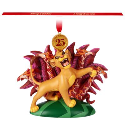 Disney Store - Der K&ouml;nig der L&ouml;wen - Dekorationsst&uuml;ck zum Aufh&auml;ngen